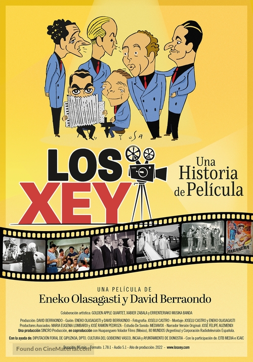 Los Xey, una historia de pel&iacute;cula - Spanish Movie Poster