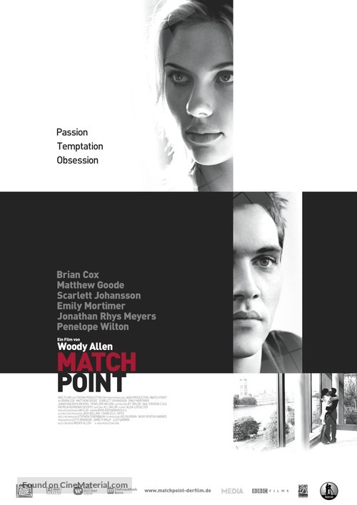 Match Point - German Movie Poster