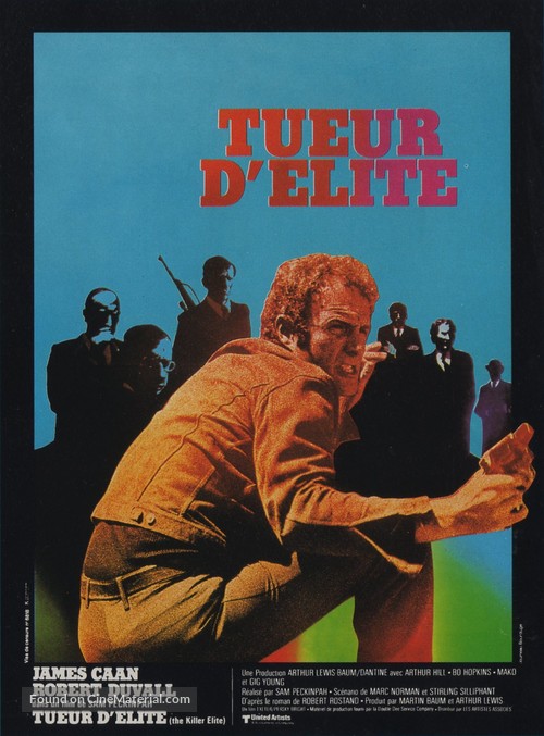 The Killer Elite - French Movie Poster