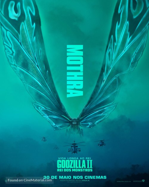 Godzilla: King of the Monsters - Brazilian Movie Poster
