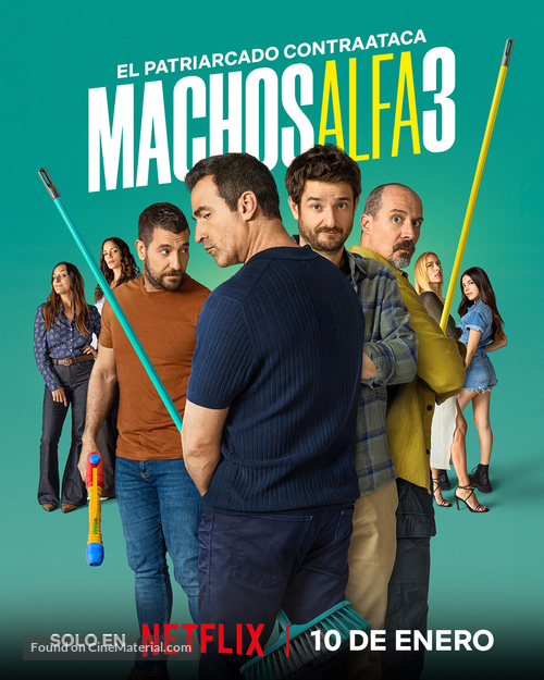 &quot;Machos Alfa&quot; - Spanish Movie Poster