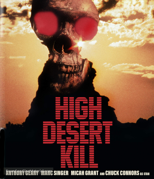 High Desert Kill - Blu-Ray movie cover