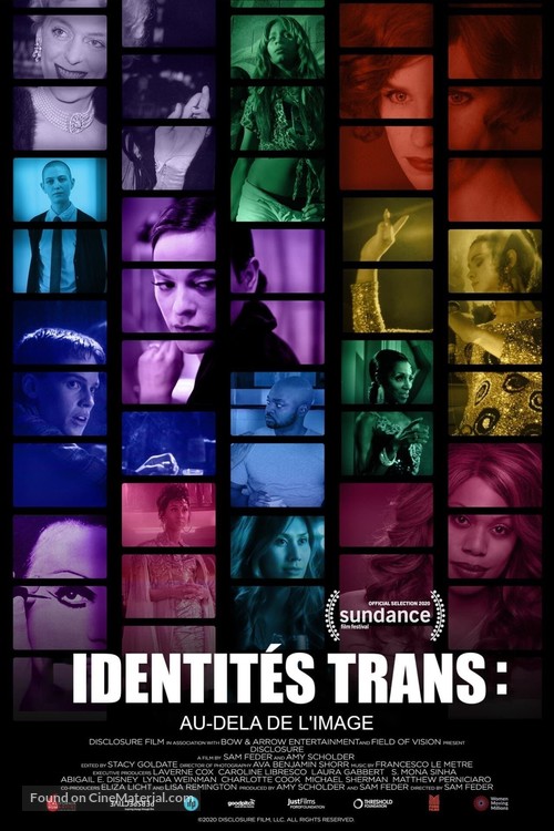 Disclosure: Trans Lives on Screen - French Movie Poster