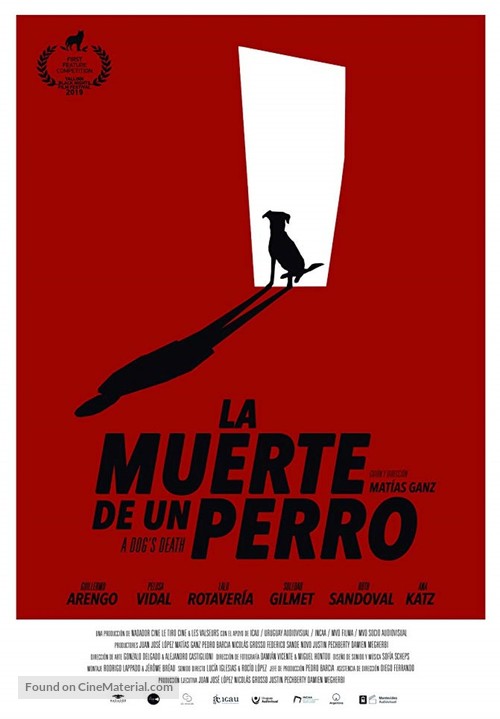 A dog&#039;s death - Argentinian Movie Poster