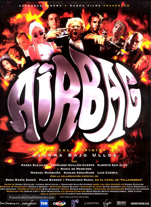 Airbag - Spanish Movie Poster