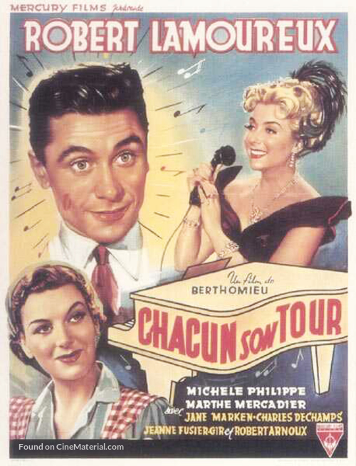 Chacun son tour - French Movie Poster