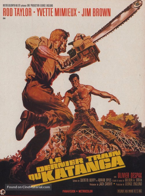 The Mercenaries - French Movie Poster