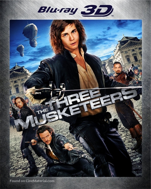 The Three Musketeers - Blu-Ray movie cover