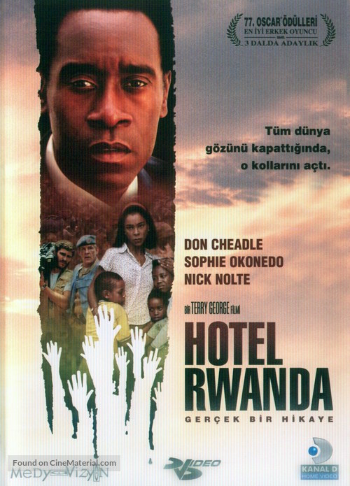 Hotel Rwanda - Turkish Movie Cover
