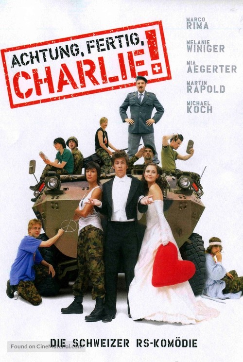 Achtung Fertig Charlie - Swiss DVD movie cover