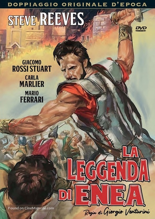 Leggenda di Enea, La - Italian DVD movie cover