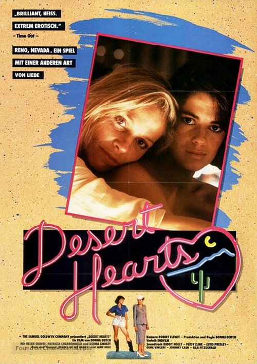 Desert Hearts - German Movie Poster