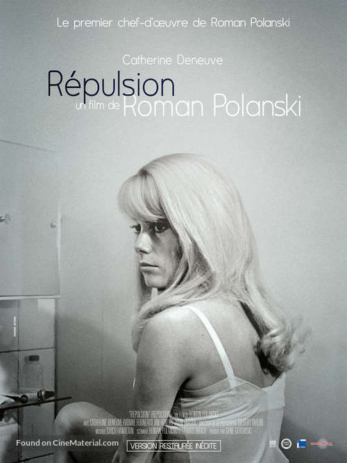 Repulsion - French Re-release movie poster