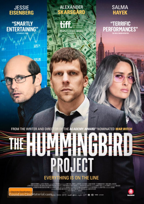 The Hummingbird Project - Australian Movie Poster