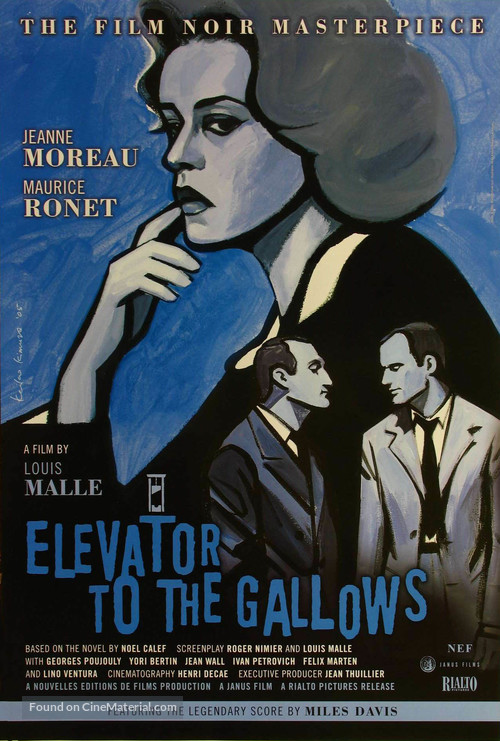 Ascenseur pour l&#039;&eacute;chafaud - Re-release movie poster
