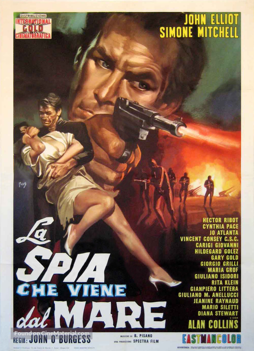 La spia che viene dal mare - Italian Movie Poster