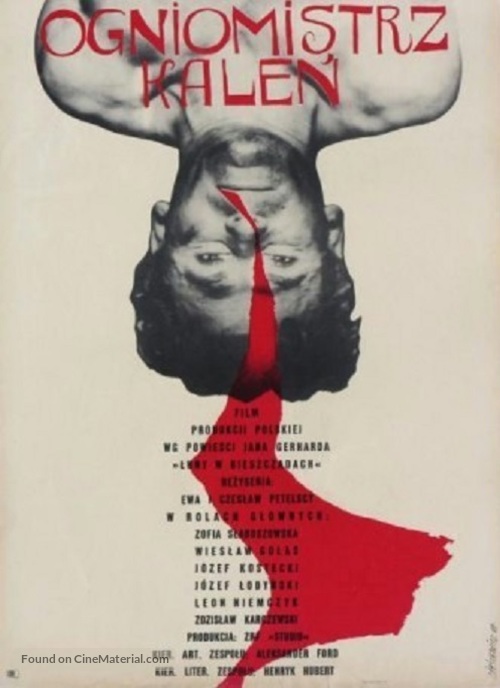 Ogniomistrz Kalen - Polish Movie Poster