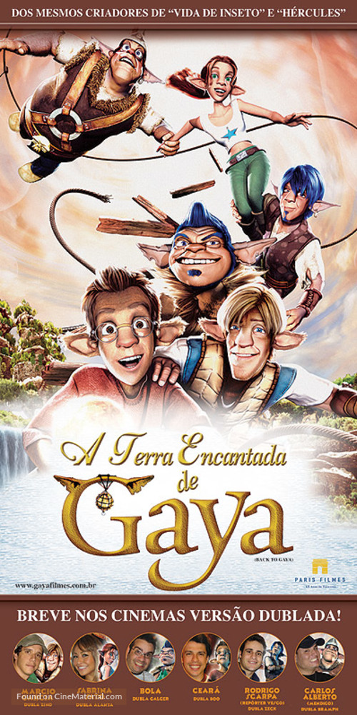 Back To Gaya - Brazilian Movie Poster