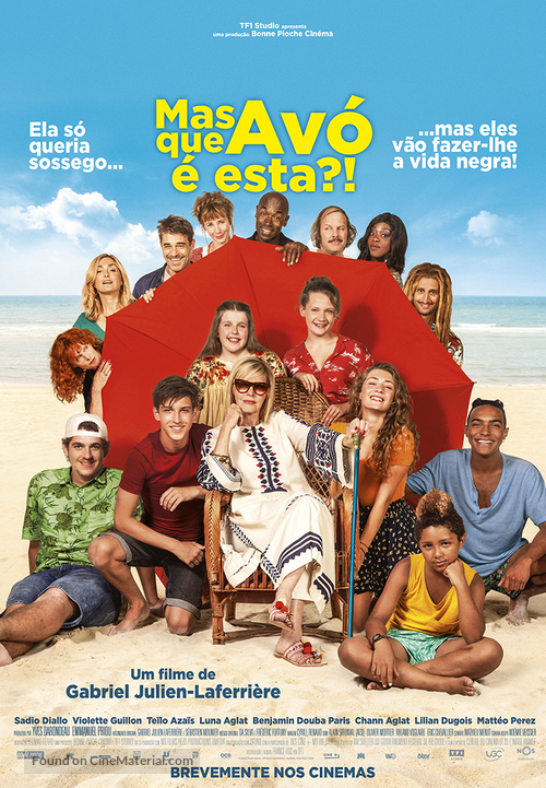 C&#039;est quoi cette mamie? - Portuguese Movie Poster