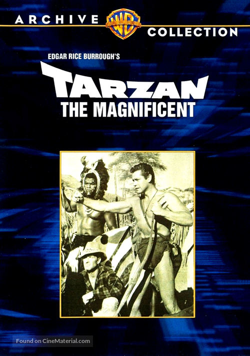Tarzan the Magnificent - DVD movie cover