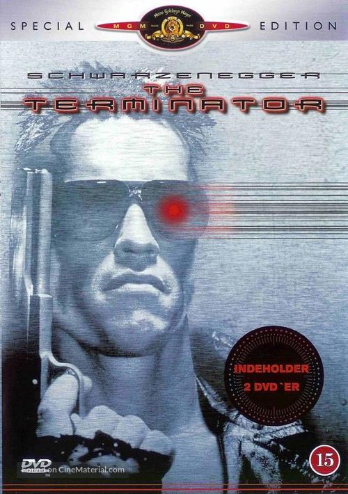The Terminator - Danish Movie Cover