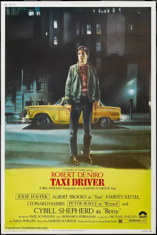 Taxi Driver movie poster