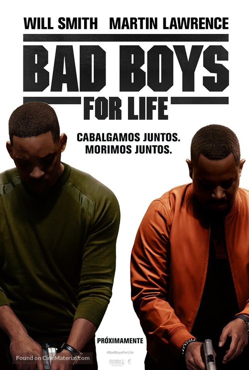 Bad Boys for Life - Spanish Movie Poster
