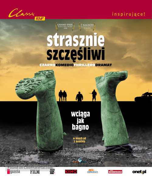 Frygtelig lykkelig - Polish Movie Poster