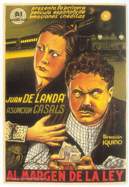 Al margen de la ley - Spanish Movie Poster