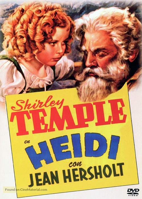 Heidi - Spanish DVD movie cover