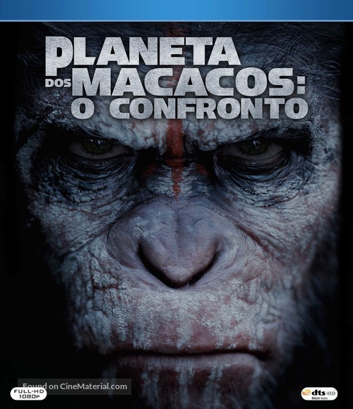 Dawn of the Planet of the Apes - Brazilian Blu-Ray movie cover