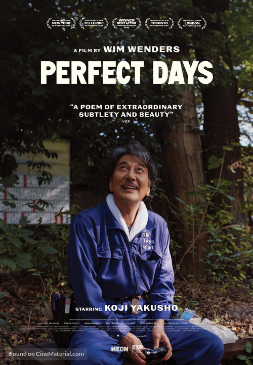 Perfect Days - Canadian Movie Poster