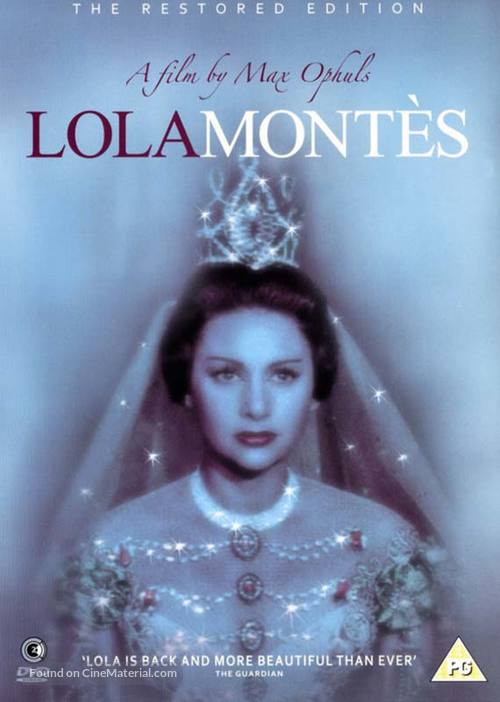 Lola Mont&egrave;s - British DVD movie cover