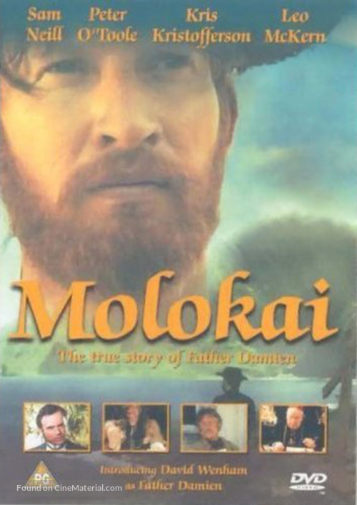 Molokai: The Story of Father Damien - British DVD movie cover