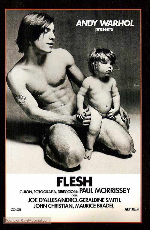 Flesh - Spanish Movie Poster