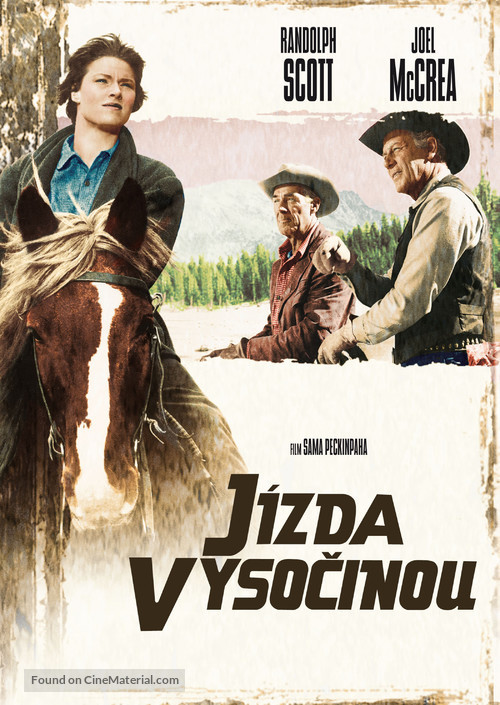 Ride the High Country - Czech DVD movie cover