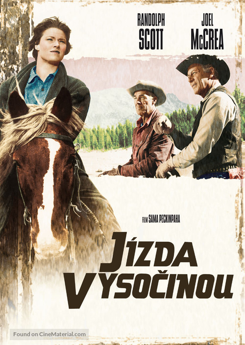 Ride the High Country - Czech DVD movie cover