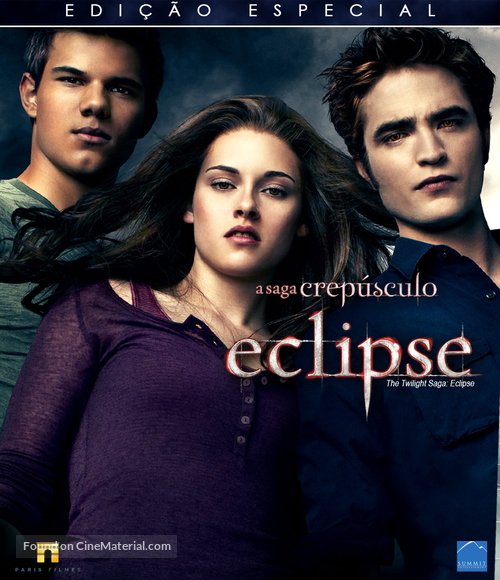 The Twilight Saga: Eclipse - Brazilian Blu-Ray movie cover