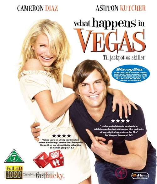 What Happens in Vegas - Danish Blu-Ray movie cover