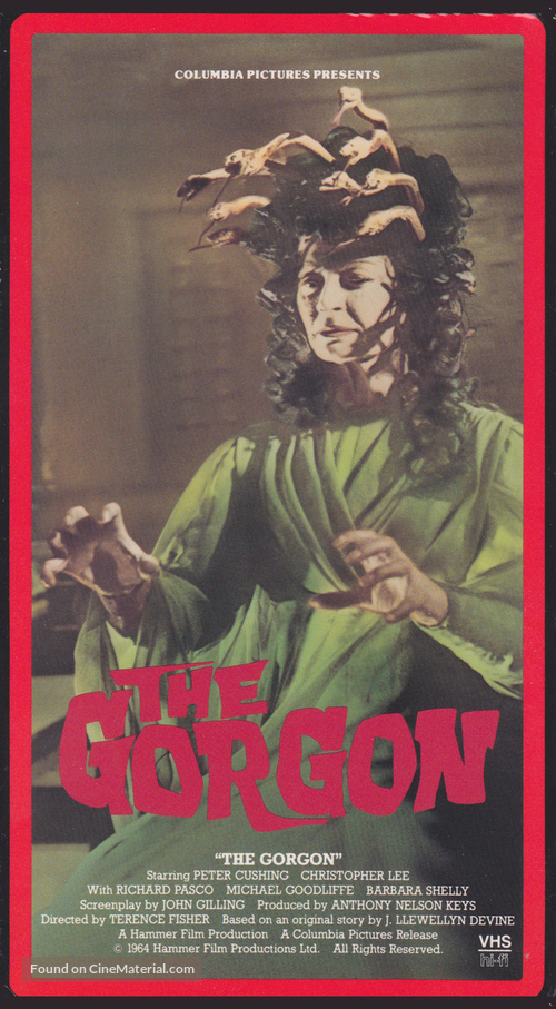 The Gorgon - VHS movie cover