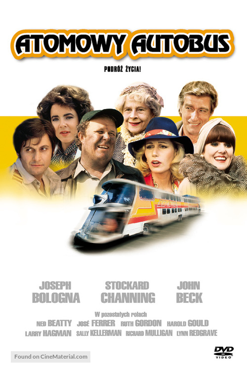 The Big Bus - Polish DVD movie cover