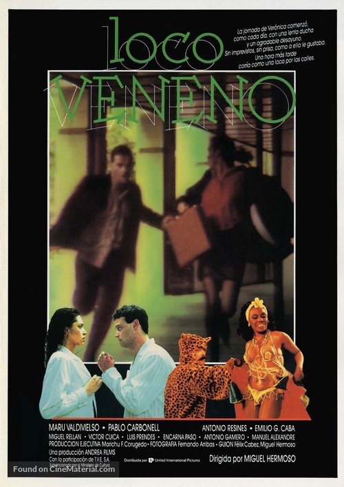 Loco veneno - Spanish Movie Poster