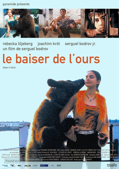 Bear&#039;s Kiss - French Movie Poster