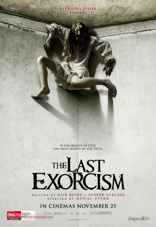 The Last Exorcism - Australian Movie Poster