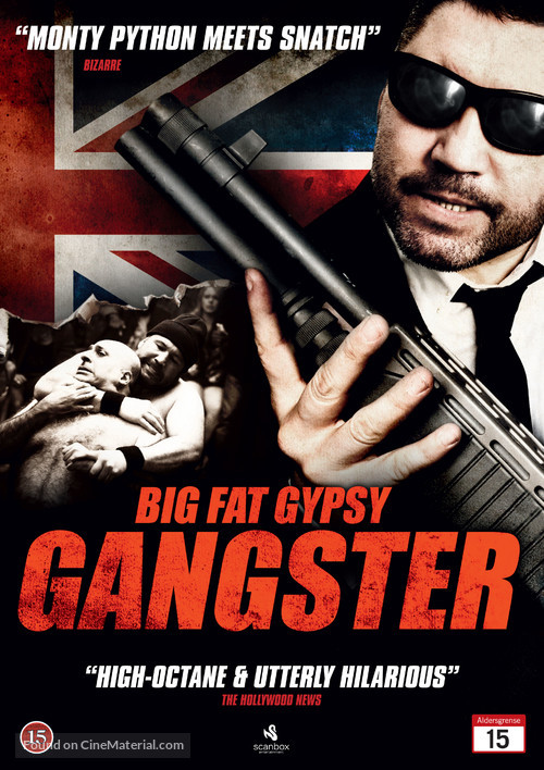 Big Fat Gypsy Gangster - Danish DVD movie cover