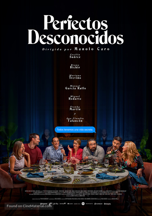 Perfectos desconocidos - Mexican Movie Poster