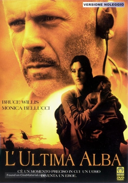 Tears of the Sun - Italian DVD movie cover