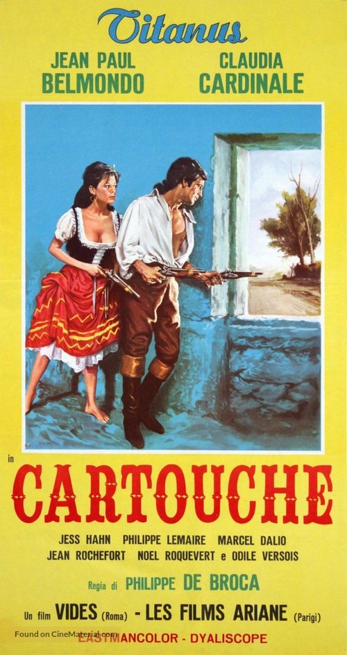 Cartouche - Italian Movie Poster