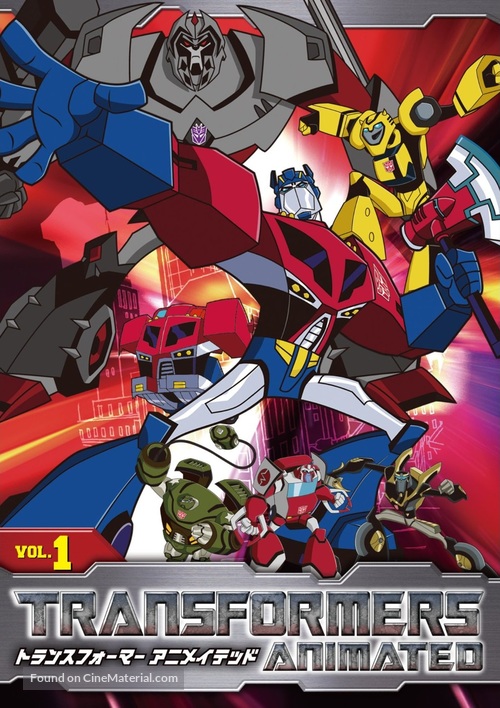 &quot;Transformers: Animated&quot; - Japanese DVD movie cover