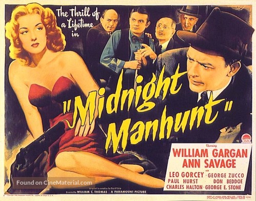 Midnight Manhunt - Movie Poster